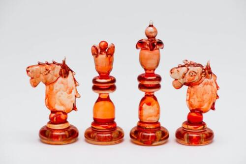 Bohemian Glass chess set