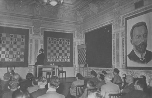 «Чигорниский зал»: Демонстрация партий турнира претендентов. 1959